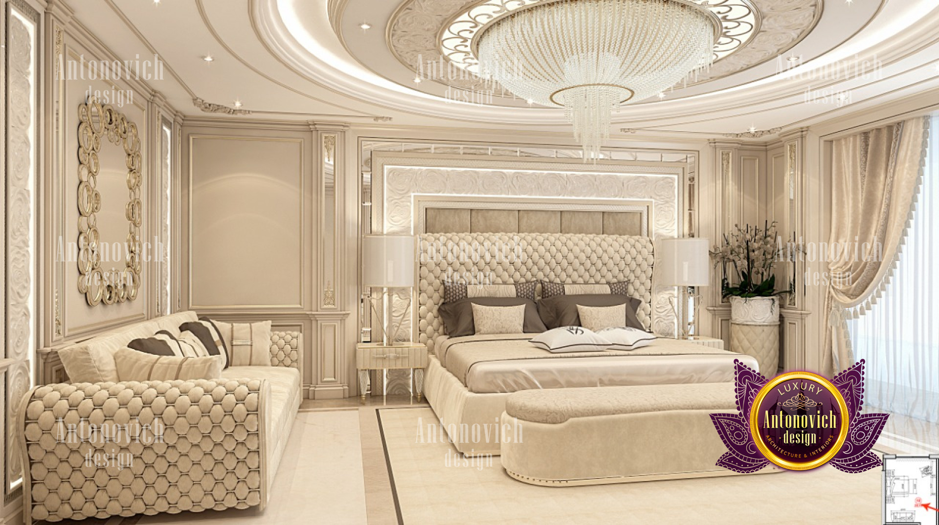 luxury bedroom furniture dubai